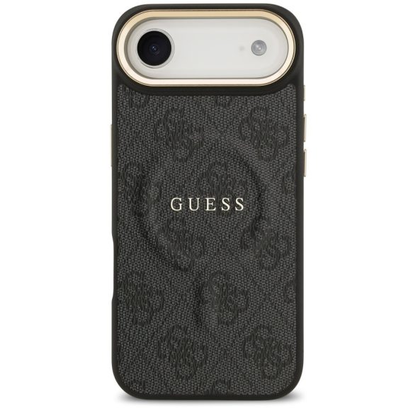 Guess 4G Charm Apple iPhone Air (2025) MagSafe hátlap tok, fekete