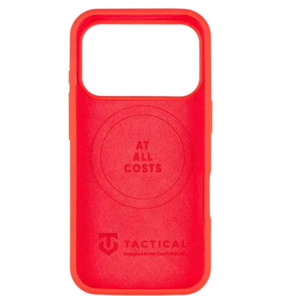 Tactical MagForce Velvet Smoothie Apple iPhone 17 Pro Max MagSafe tok, Chili, piros