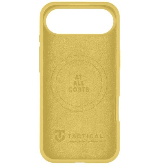 Tactical MagForce Velvet Smoothie Apple iPhone Air (2025) MagSafe tok, Banana, sárga