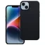 Matt szilikon Samsung Galaxy A17 tok, fekete