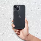 Clear 2mm Samsung Galaxy A17 csillámos szilikon tok, átlátszó