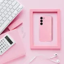 Clear 2mm Samsung Galaxy A17 csillámos szilikon tok, rózsaszín