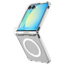 Spigen Ultra Hybrid Pro Magfit Samsung Galaxy Flip 7 tok, MagSafe, átlátszó