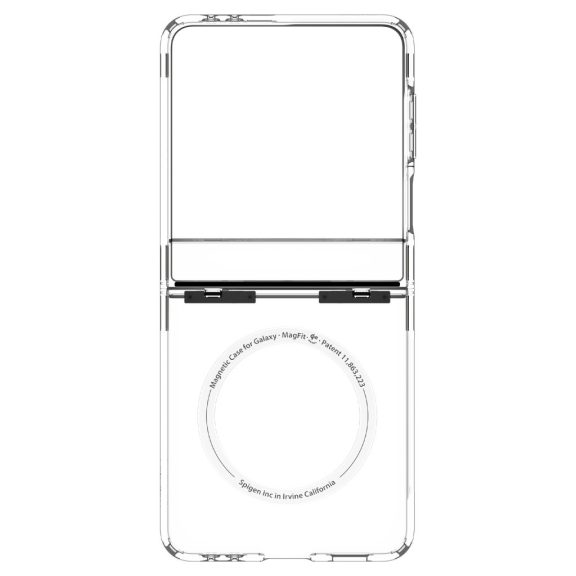 Spigen Ultra Hybrid Pro Magfit Samsung Galaxy Flip 7 tok, MagSafe, átlátszó