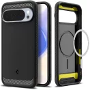 Spigen Rugged Armor MagFit Pixel 10 XL tok, MagSafe, Matte Black, fekete