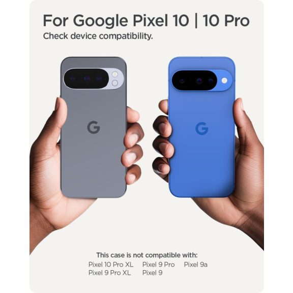 Spigen Liquid Air Pixel 10 Pro XL tok, Matte Black, fekete