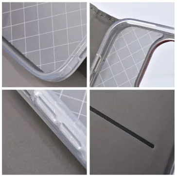 Samsung Galaxy A17 Smart Magneto flip tok, burgundi