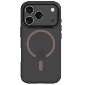   Tactical MagForce Hyperstealth 2.0 Apple iPhone 17 Pro MagSafe hátlap tok, fekete/barna