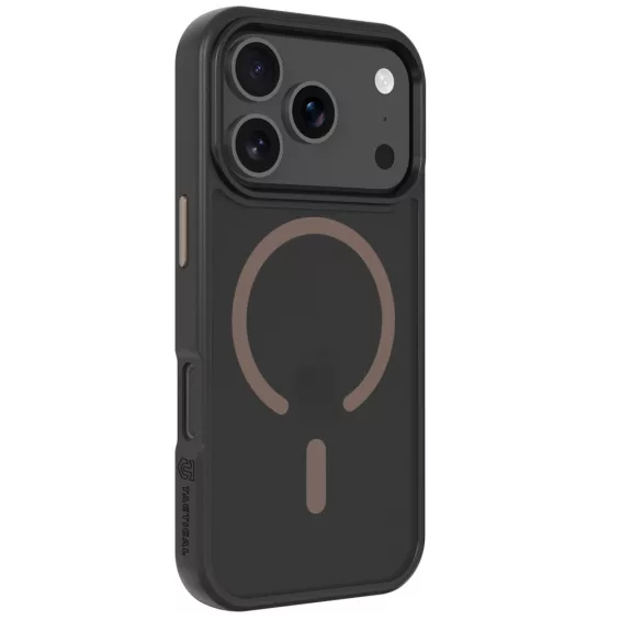 Tactical MagForce Hyperstealth 2.0 Apple iPhone 17 Pro MagSafe hátlap tok, fekete/barna