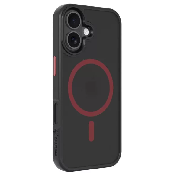 Tactical MagForce Hyperstealth 2.0 Apple iPhone 17 MagSafe hátlap tok, fekete/piros