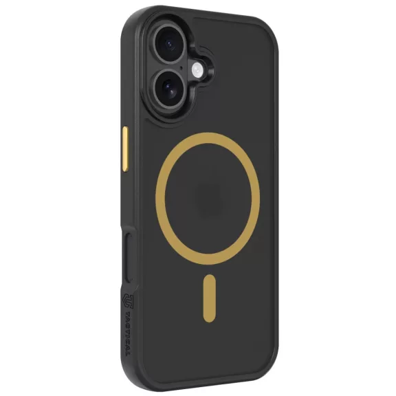 Tactical MagForce Hyperstealth 2.0 Apple iPhone 17 MagSafe hátlap tok, fekete/sárga