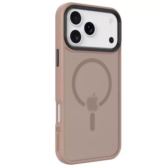 Tactical MagForce Hyperstealth Apple iPhone 17 Pro MagSafe tok, áttetsző/barna
