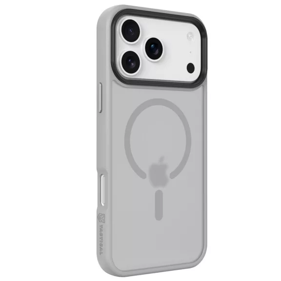 Tactical MagForce Hyperstealth Apple iPhone 17 Pro MagSafe tok, áttetsző/szürke