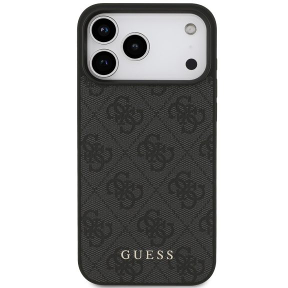 Guess 4G Classic Apple iPhone 17 Pro hátlap tok, fekete