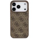 Guess 4G Classic Apple iPhone 17 Pro hátlap tok, barna