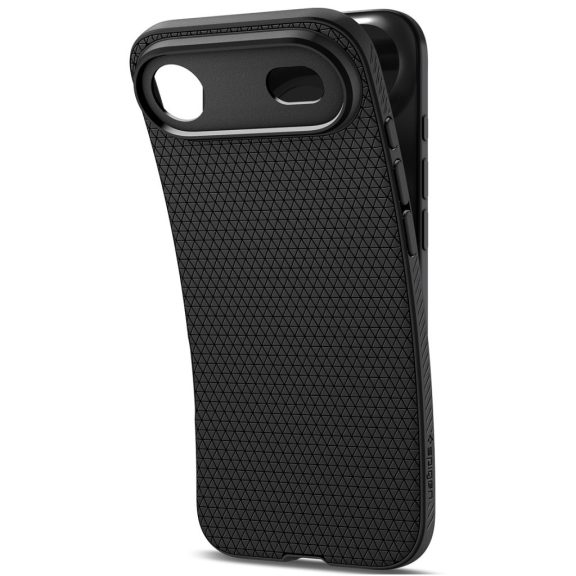 Spigen Liquid Air Apple iPhone Air (2025) tok, Matte Black, fekete