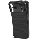 Spigen Liquid Air Apple iPhone 17 Pro tok, Matte Black, fekete