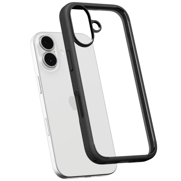 Spigen Ultra Hybrid Apple iPhone 17 tok, Matte Black, fekete