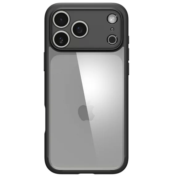Spigen Ultra Hybrid Apple iPhone 17 Pro Max tok, Matte Black, fekete