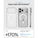 Spigen Ultra Hybrid Magfit Apple iPhone 17 Pro tok, MagSafe, Clear White, fehér