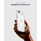 Spigen Ultra Hybrid Magfit Apple iPhone Air (2025) tok, MagSafe, Clear White, fehér