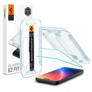   Spigen Glas.tR EZ Fit HD Apple iPhone Air (2025) tempered kijelzővédő fólia felhelyező kerettel (2db)