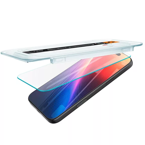 Spigen Glas.tR EZ Fit HD Apple iPhone Air (2025) tempered kijelzővédő fólia felhelyező kerettel (2db)