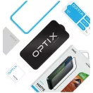 Uniq Optix Matte Apple iPhone 17 Pro tempered glass kijelzővédő üvegfólia felhelyező kerettel, fekete