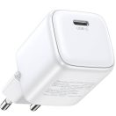 Ugreen Nexode CD318 USB-C hálózati töltő, PD3.0, QC4.0, GaN, 20W, fehér