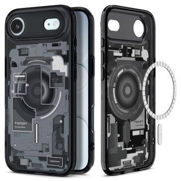   Spigen Ultra Hybrid MagFit Apple iPhone Air (2025) tok, MagSafe, Zero One, fekete