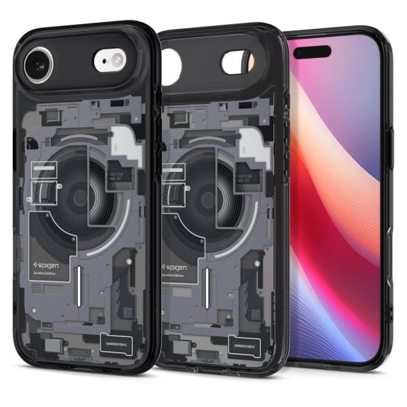 Spigen Ultra Hybrid MagFit Apple iPhone Air (2025) tok, MagSafe, Zero One, fekete