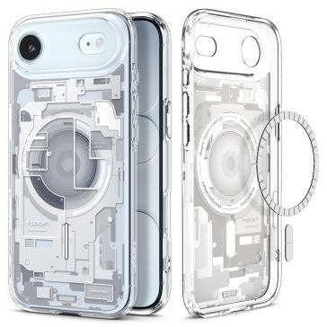   Spigen Ultra Hybrid MagFit Apple iPhone Air (2025) tok, MagSafe, Zero One, fehér