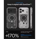 Spigen Ultra Hybrid MagFit Apple iPhone 17 Pro tok, MagSafe, Neo One, átlátszó