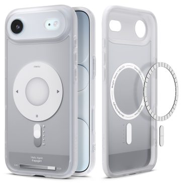   Spigen Ultra Hybrid MagFit Apple iPhone Air (2025) tok, MagSafe, Classic Silver, ezüst