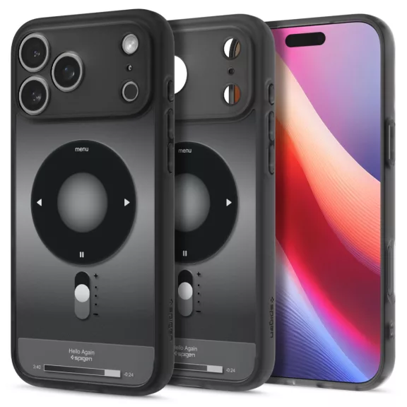 Spigen Ultra Hybrid MagFit Apple iPhone 17 Pro Max tok, MagSafe, Classic Black, fekete