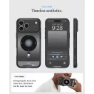 Spigen Ultra Hybrid MagFit Apple iPhone 17 Pro Max tok, MagSafe, Classic Black, fekete