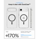 Spigen Ultra Hybrid MagFit Apple iPhone Air (2025) tok, MagSafe, Graphite, átlátszó-szürke