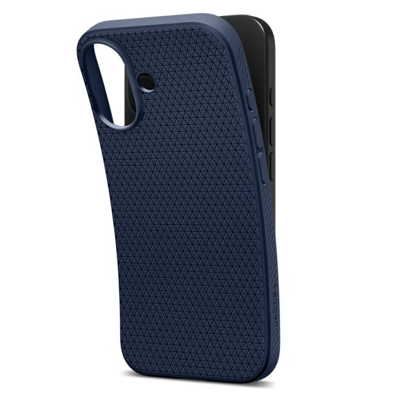 Spigen Liquid Air Apple iPhone 17 tok, Navy Blue, kék