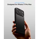Spigen Thin fit Magfit Apple iPhone 17 Pro tok, MagSafe, Black, fekete