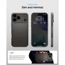 Spigen Thin fit Magfit Apple iPhone 17 Pro Max tok, MagSafe, Gunmetal, szürke