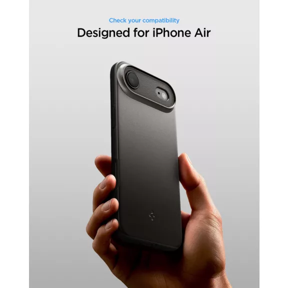 Spigen Thin fit Magfit Apple iPhone Air (2025) tok, MagSafe, Gunmetal, szürke