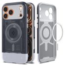 Spigen Classic C1 MagFit Apple iPhone 17 Pro tok, MagSafe, Graphite, szürke
