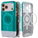 Spigen Classic C1 MagFit Apple iPhone 17 Pro Max tok, MagSafe, Bondi Blue, kék