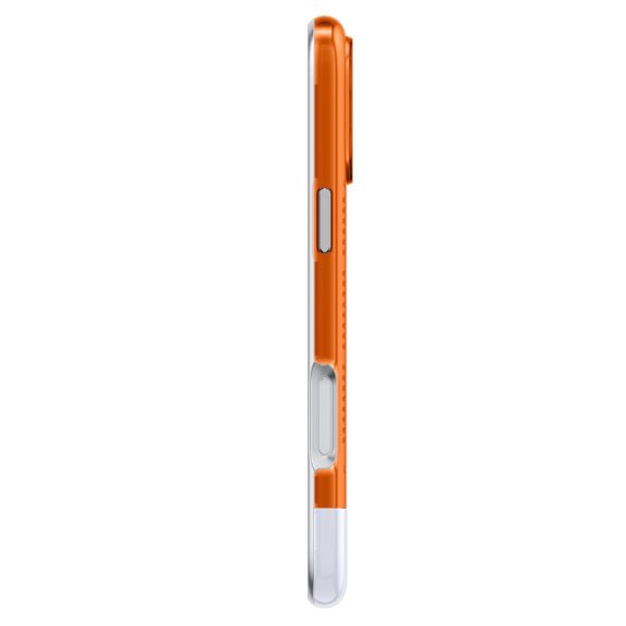 Spigen Classic C1 MagFit Apple iPhone 17 Pro tok, MagSafe, Tangerine, narancs