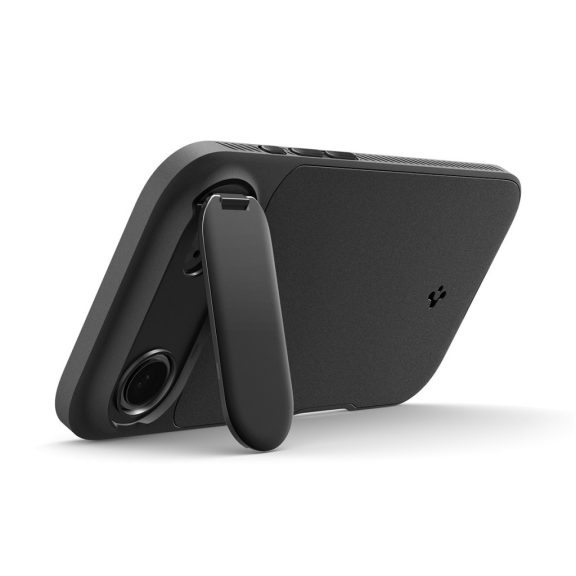 Spigen Optik Armor MagFit Apple iPhone Air (2025) tok, MagSafe, Black, fekete