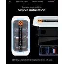 Spigen Glas.tR EZ Fit Privacy Apple iPhone Air (2025) tempered kijelzővédő fólia felhelyező kerettel