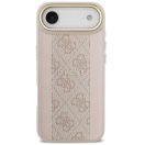 Guess 4G Stripe Apple iPhone Air (2025) MagSafe tok kameravédő kerettel, rózsaszín-arany