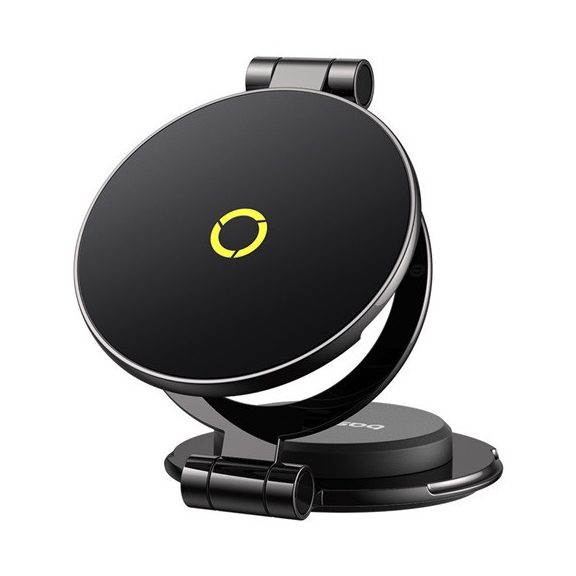 Baseus MagPro II mágneses autós telefontartó, műszerfalra rögzíthető, fekete