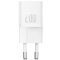 Baseus GaN5 Mini USB-C hálózati gyorstöltő adapter, 20W, fehér