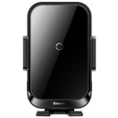 Baseus Halo autós tartó / vezeték nélküli autós töltő, szellőzőrácsra rögzíthető, 15W, fekete